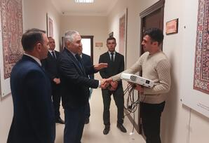 Qobustanda "Heydər Əliyev və Yeni Azərbaycan" mövzusunda  tədbir keçirilib - FOTOLAR