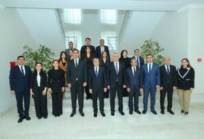 YAP Binəqədi rayon təşkilatının fəalları Ağdaş və Mingəçevirə səfər ediblər - FOTOLAR