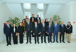 YAP Binəqədi rayon təşkilatının fəalları Ağdaş və Mingəçevirə səfər ediblər - FOTOLAR