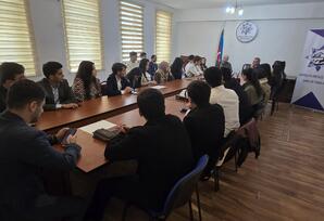 Gənclərlə görüş keçirilib - FOTOLAR