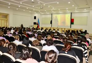 Samux rayonunda elmi-praktik konfrans keçirilib - FOTOLAR