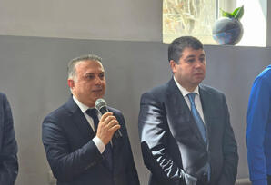 Yasamalda qızlar arasında voleybol  yarışına start verilib - FOTOLAR