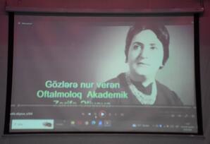 Tərtərdə Akademik Zərifə Əliyevanın 103-cü ildönümü qeyd olunub - FOTOLAR