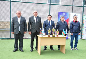 Ağstafada mini futbol üzrə rayon çempionatı təşkil olunub - FOTOLAR