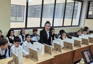 YAP Laçın rayon təşkilatı müsabiqə qaliblərini mükafatlandırıb - FOTOLAR