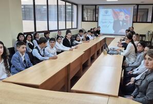 YAP Laçın rayon təşkilatı müsabiqə qaliblərini mükafatlandırıb - FOTOLAR