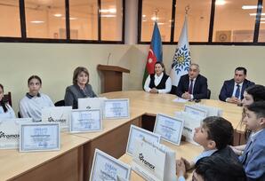 YAP Laçın rayon təşkilatı müsabiqə qaliblərini mükafatlandırıb - FOTOLAR