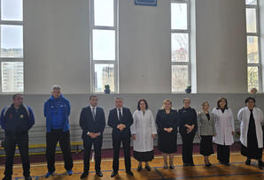 Yasamalda qızlar arasında voleybol turnirinə yekun vurulub - FOTOLAR