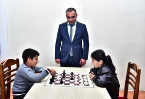 Ağstafada şahmat üzrə turnir keçirilib - FOTOLAR