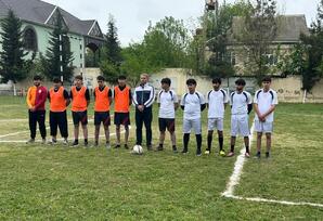 Ağcabədidə mini futbol turnirinə start verildi