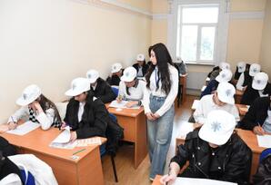 Qaradağda Ulu Öndərin anadan olmasının 103-cü ildönümünə həsr olunmuş Bilik Olimpiadası keçirilib