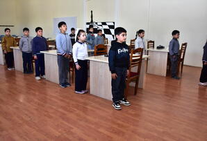 Ağstafada şahmat üzrə turnir keçirilib - FOTOLAR