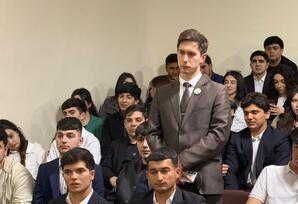 YAP Gəncə şəhər təşkilatında gənclərlə görüş keçirilib - FOTOLAR