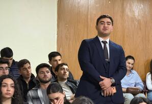 YAP Gəncə şəhər təşkilatında gənclərlə görüş keçirilib - FOTOLAR