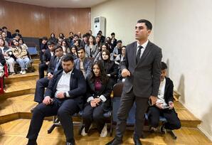 YAP Gəncə şəhər təşkilatında gənclərlə görüş keçirilib - FOTOLAR