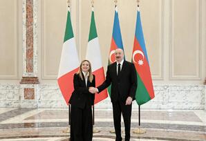 Prezident İlham Əliyevin İtaliya Baş naziri Ciorcia Meloni ilə görüşü keçirilib