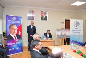 Ulu öndər Heydər Əliyevin irsi milli sərvətimizdir -FOTOLAR