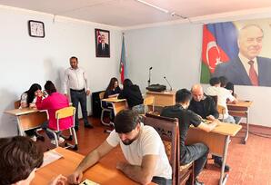 Ulu Öndərin 103-cü ildönümünə həsr olunmuş  dama yarışı - FOTOLAR