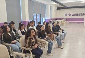 Davranış mədəniyyəti  istiqamətində  tədbir keçirilib - FOTOLAR