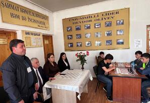 Samux rayonunda şahmat turniri keçirilib - FOTOLAR