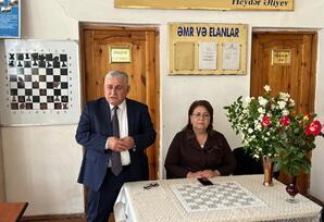Samux rayonunda şahmat turniri keçirilib - FOTOLAR