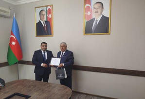 Yubiley yaşı tamam olmuş partiya veteranı ilə görüş keçirilib - FOTO