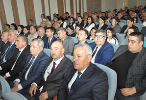 Biləsuvar rayonunda “Heydər Əliyev-Müasir Azərbaycanın Memarı” mövzusunda konfrans keçirilib