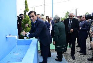 YAP-ın təşəbbüsü ilə Tərtər rayonunda sosial layihə icra edilib - FOTOLAR