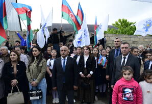 YAP-ın təşəbbüsü ilə Tərtər rayonunda sosial layihə icra edilib - FOTOLAR