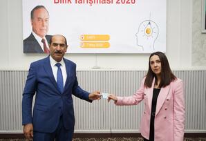 Lənkəranda məktəblilər arasında bilik yarışı keçirilib - FOTOLAR