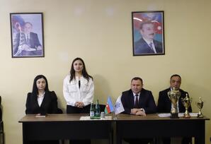 Tovuzda  “Liderin izi ilə” adlı tələbələr arasında intellektual yarış keçirilib - FOTOLAR
