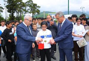 Oğuzda Ümummilli Liderin anadan olmasının 103-cü ildönümünə həsr olunmuş yarış keçirilib