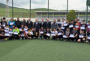 Göygöldə məktəblərarası mini futbol turniri keçirilib - FOTOLAR