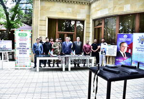 Ağstafada qol güləşi idman növü üzrə rayon turniri təşkil olunub - FOTO