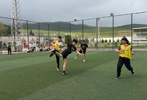 Göygöldə məktəblərarası mini futbol turniri keçirilib - FOTOLAR