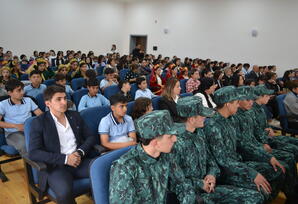 “Müstəqil Azərbaycan ümummilli lider Heydər Əliyevin ideyalarının işığında zirvədən-zirvəyə, qələbədən-qələbəyə doğru inamla irəliləyir”