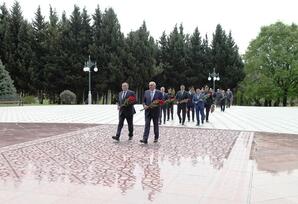Tovuzda Ulu Öndərin ildönümü qeyd edilib - FOTOLAR