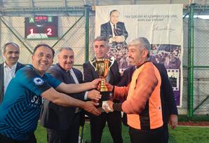 Masallıda  komandalar arasında keçirilən minifutbol turnirinə yekun vurulub - FOTOLAR