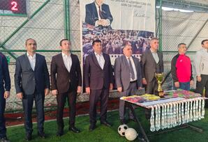 Masallıda  komandalar arasında keçirilən minifutbol turnirinə yekun vurulub - FOTOLAR