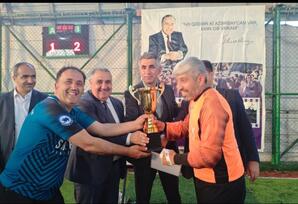 Masallıda  komandalar arasında keçirilən minifutbol turnirinə yekun vurulub - FOTOLAR