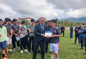 Ulu Öndərin şərəfinə futbol çempionatı - FOTOLAR