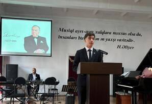 Ümummilli Lider Heydər Əliyevin anadan olmasının 103-cü ildönümünə həsr olunmuş ümumrayon tədbiri keçirilib - FOTOLAR