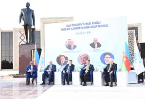 Qaradağ rayonunda Heydər Əliyevin anadan olmasının 103-cü ildönümü qeyd edilib