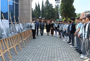 Ulu Öndər Heydər Əliyev və memarlıqda milli üslub - FOTOLAR
