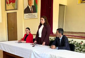 YAP Sabunçu rayon təşkilatının ərazi partiya təşkilatında yığıncaq keçirilib - FOTOLAR
