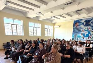 YAP Sabunçu rayon təşkilatının ərazi partiya təşkilatında yığıncaq keçirilib - FOTOLAR