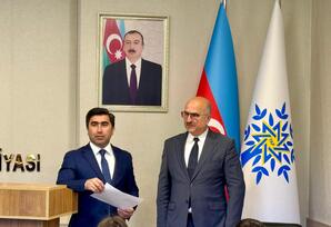 Gəncədə “Heydər Əliyev məktəbi” layihəsi start götürüb - FOTOLAR
