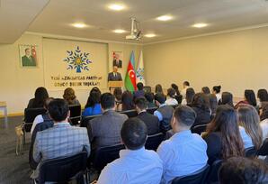 Gəncədə “Heydər Əliyev məktəbi” layihəsi start götürüb - FOTOLAR