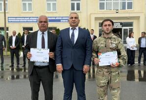 Lənkəranda “Şahin” hərbi-idman oyununun zona mərhələsinin qalibi  cəlilabadlılar olublar - FOTOLAR