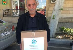 YAP Gəncə şəhər təşkilatı Qurban bayramı münasibətilə aztəminatlı ailələrə bayram sovqatı paylayıb